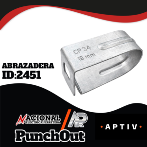 ABRAZADERA TIPO PERA  19MM   3/4  CP 34