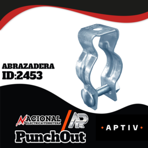 ABRAZADERA COLGANTE  13MM 1/2'' CLIP 12