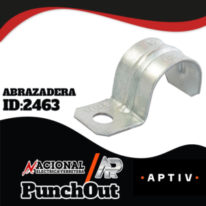 ABRAZADERA UÑA   13MM   1/2"   UC 12