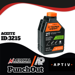 ACEITE P/MOTOR DE DOS TIEMPOS 16 oz TRUPER ACT-2T-16 COD.17625