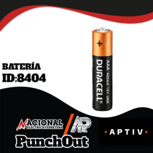 BATERÍA DURACELL ALCALINA AAA