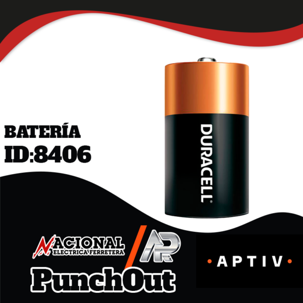 Punch-Out--Batería-ID-8406 BATERÍA DURACELL ALCALINA D