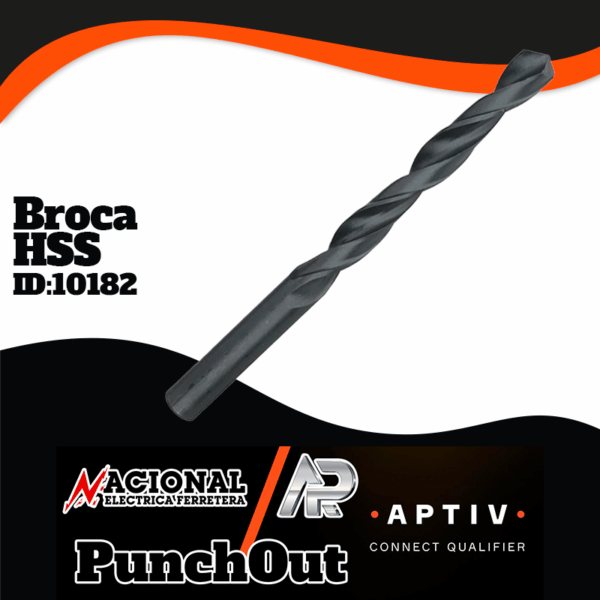 BROCA PARA FIERRO 1/4" HSS, DWDN1/4 QUALTECH