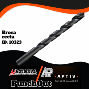 BROCA RECTA A.V OXIDO NEGRO 3/32" 1-1/4" X 2-1/4" 11395