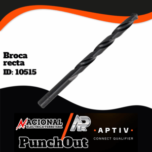 BROCA RECTA A.V OXIDO NEGRO 11/64" X 2-1/8" X 3-1/4"