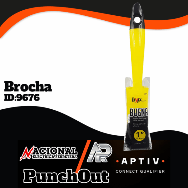 BROCHA LA BUENA 1"  BYP  BBU10