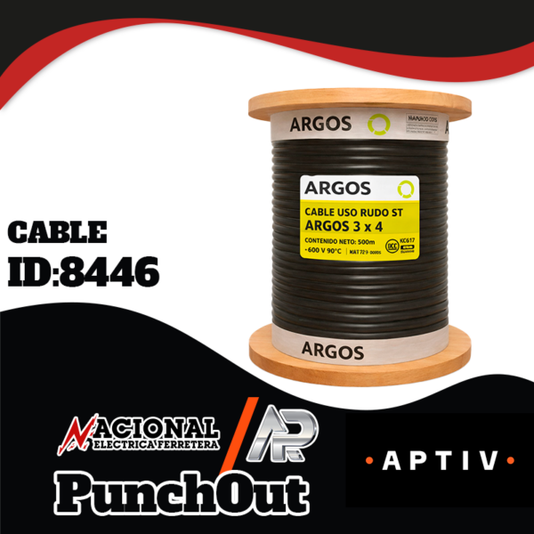 CABLE USO RUDO ST ARGOS 3 X 4
