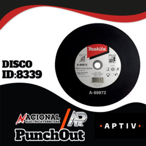 DISCO PARA METAL 14" X 1/8" X 1" MOD.  (A-89872) MAKITA