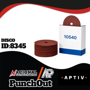 DISCO ABRASIVO 10540  EXTEC  PKG/10 PZA