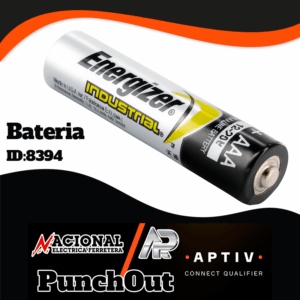 BATERIA ENERGIZER ALCALINA INDUSTRIAL 1.5V AAA EN92