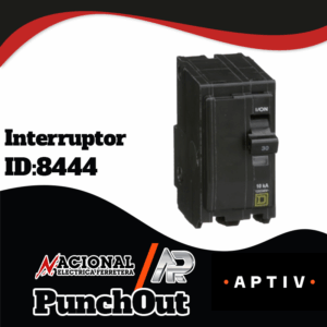 INTERRUPTOR SQD 2 POLOS  30 QO230