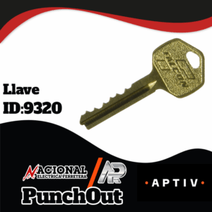 KB628-A KEY BLANKS EMBOSSED I/C CORELLAVES FALCON VIRGENES