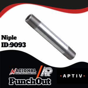NIPLE GALVANIZADO  3MM X 125MM 1/8 X 5