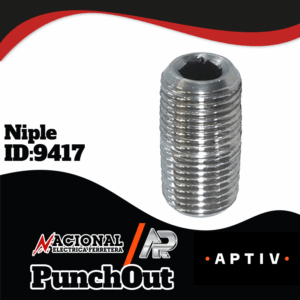 NIPLE NEGRO C-40 3MM X ROSCA CORRIDA 1/8" X ROSCA CORRIDA