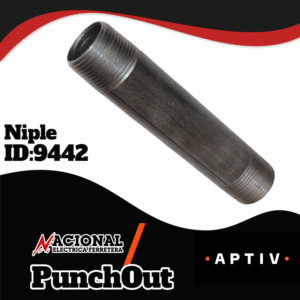 NIPLE NEGRO C-40 19MM X 76MM 3/4" X 3"