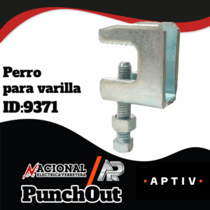 PERRO PARA VARILLA ROSCADA GALVANIZADA 6.5 X 20MM 3/4" X 1/4 MA 34 14