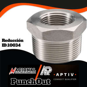 REDUCCION BUSH GALVANIZADA 25MM X 10MM  1 X 3/8