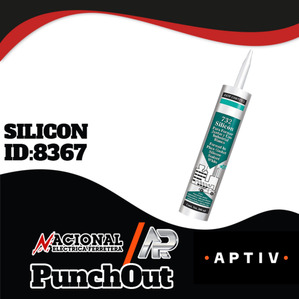 Punch-Out--Silicon-ID-8367 SILICON DOW CORNING 732 TRANSPARENTE 300 ML