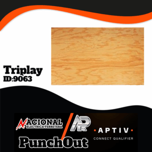 TRIPLAY RUST 1/4 4' X 8'