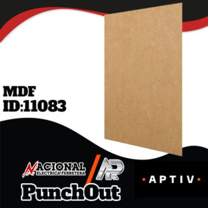 HOJA DE MDF 3/4
