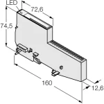 Module Turck BL20-E-16DI-24VDC-P