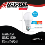 FOCO LED 9W 100-120V 6500K YG03A41  ECONOMICO YKA1933  YANKON