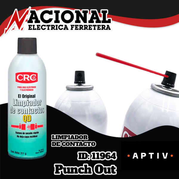 LIMPIADOR DE CONTACTO QD 311 GRS CRC 82130