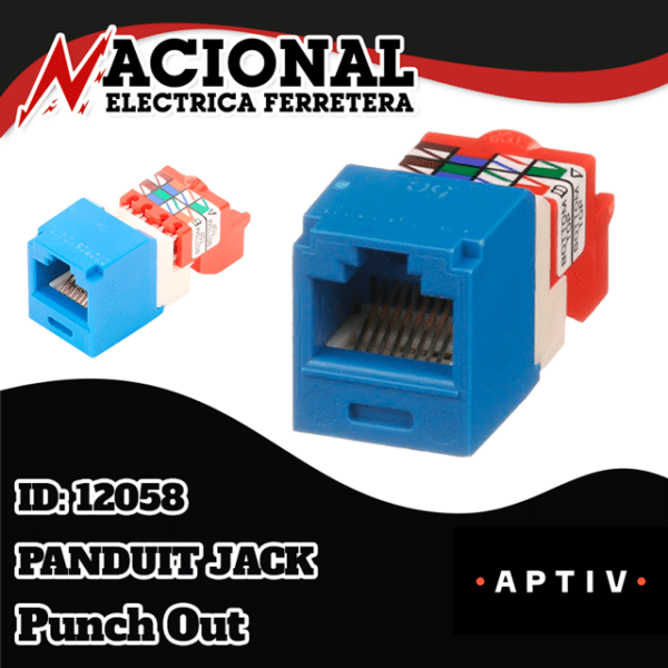 PANDUIT JACK MINICOM CJ5E88TBU