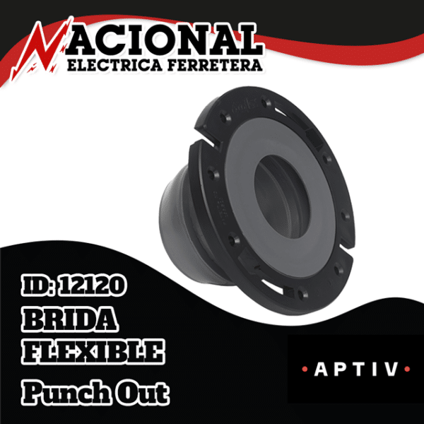 Punch-Out-BRIDA-FLEXIBLE-12120 BRIDA FLEXIBLE MANGA CORTA 4" COFLEX #PB-200