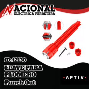 LLAVE PARA PLOMERO 14 EN 1