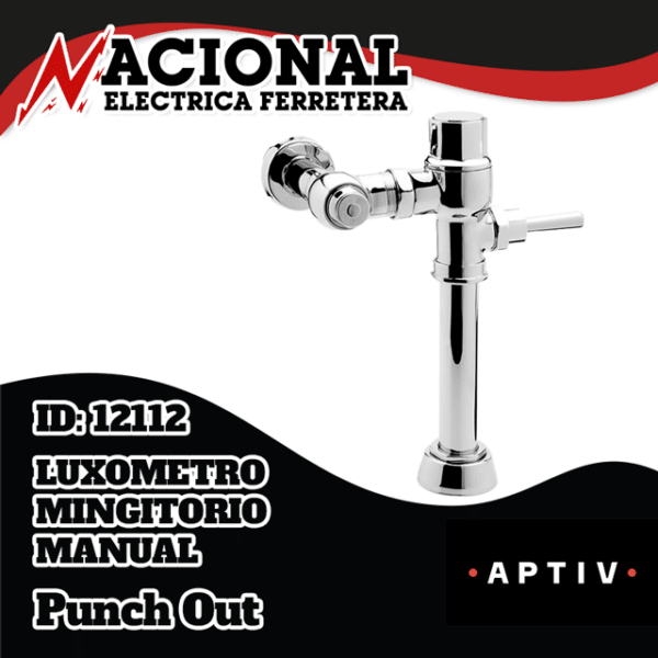 FLUXOMETRO MINGITORIO MANUAL 110-38 HELVEX