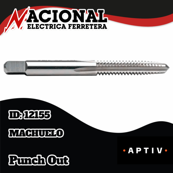 MACHUELO 5/16-24 4 FILOS H5 A.V PRO-CUT