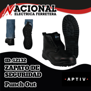 ZAPATO MAG404 BORCEGUI NEGRO C/POL S/HC
