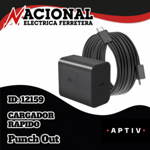 cargador rápido Samsung de 45w tipo C a USB C