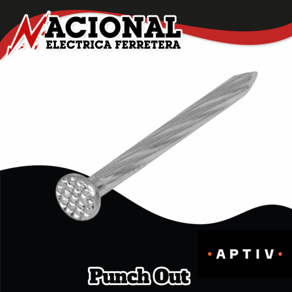 CLAVO PARA CONCRETO #2 25MM 1" CAJA CON 20 KILOS