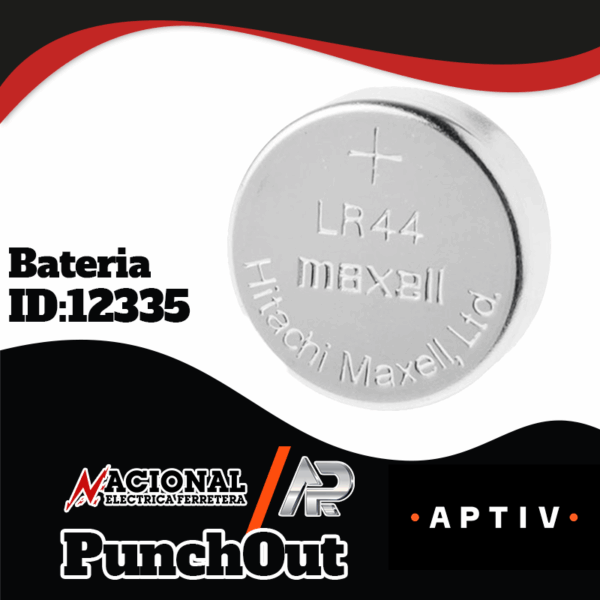 BATERIA MAXELL 1.5V A76 LR44