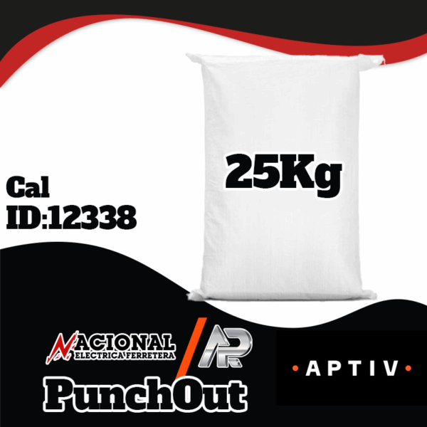 CAL KG (BULTO DE 25 KG)