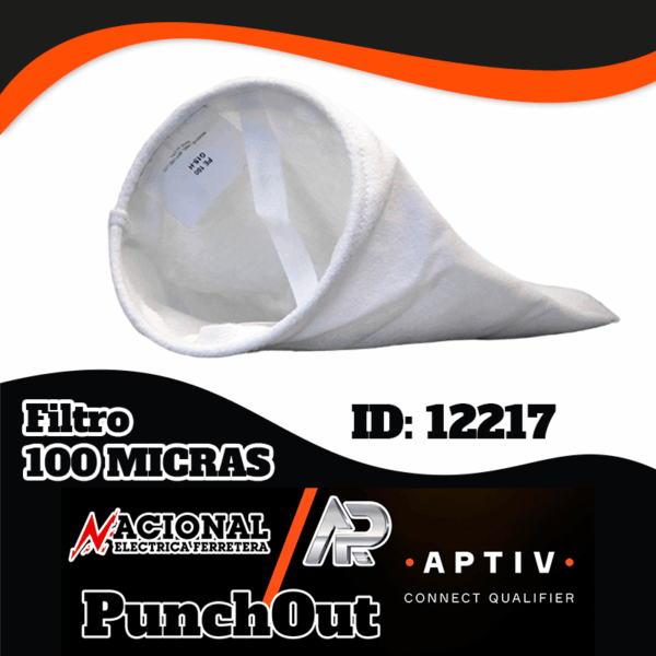 FILTRO DE REPUESTO PARA VIRUTAS DE 100 MICRAS BUEHLER #492520
