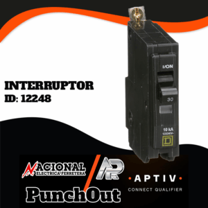 INTERRUPTOR SQD 1 POLO 20A QOB120