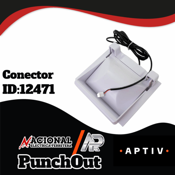 Punch-Out--Conector-ID--12471 BIN CONTROL WITH WHITE JST CONNECTOR 2A393G01