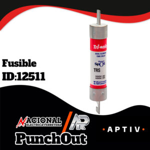Punch-Out-Fusible-ID-12511 FUSIBLE FERRAZ SHAWMUT TRS 90A 600V.