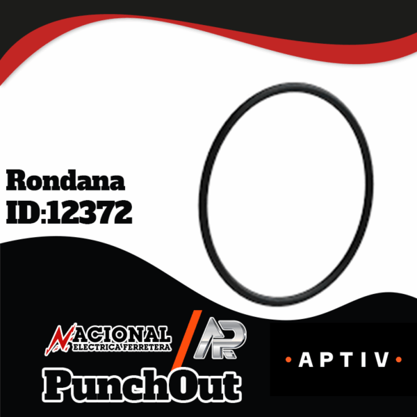 RONDANA NEOPRENO CUPULA P FLUX RF-016 HELVEX