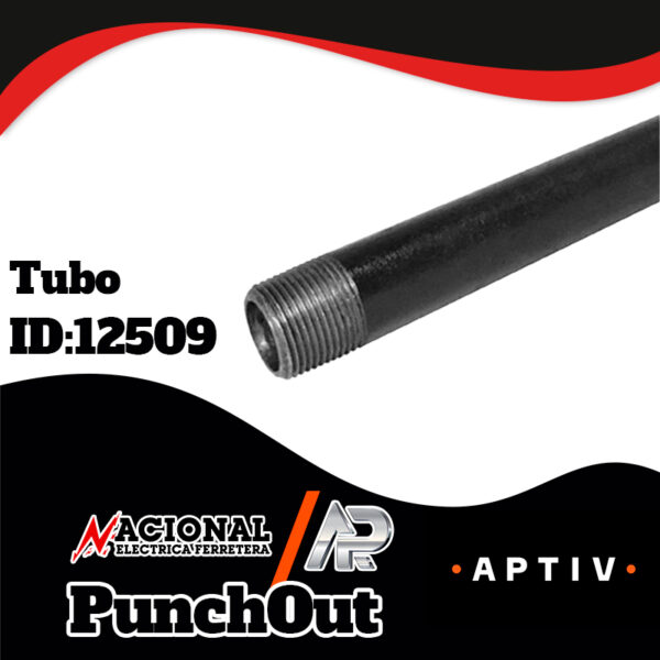 TUBO GALVANIZADO CON ROSCA CEDULA 40 51MM 2 X 6.40 MTS