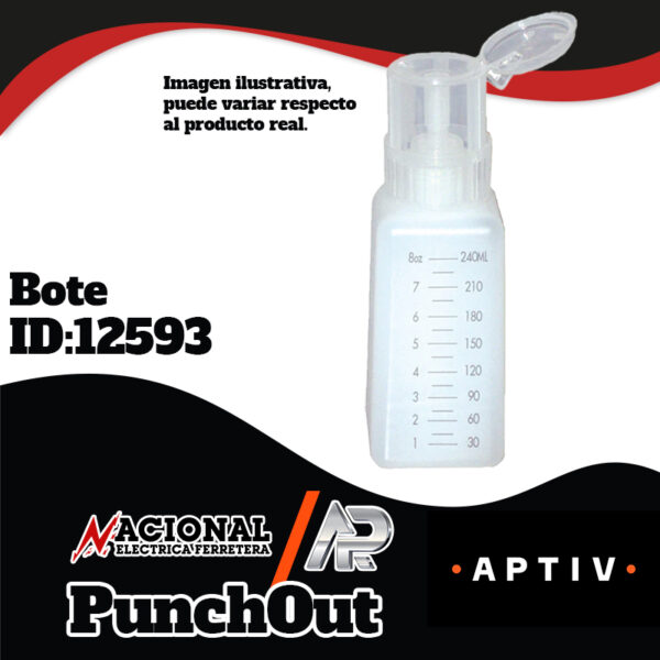 SQUARE DISPENSER 8998T42 8oz.