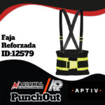 FAJA REFORZADA CON TIRANTES TALLA 3XL JYRSA ECO-8253C.  JYR-825