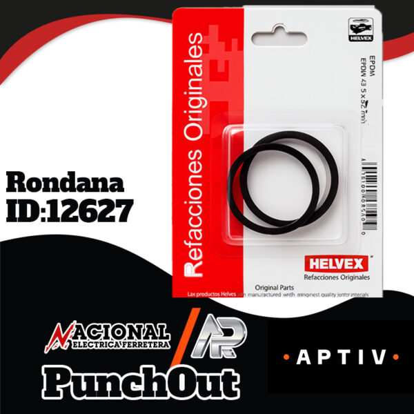 KIT RONDANAS SPUD 38mm. HELVEX SF-059 4334 SF-059