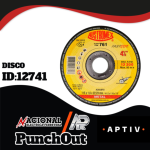 DISCO AUSTROMEX P/CORTE-METAL 4 1/2 X 1/16 X 7/8 #761