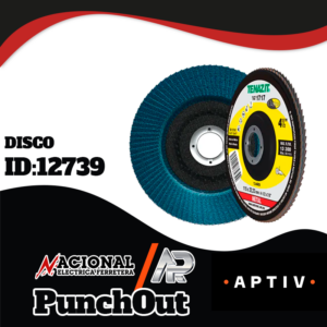 DISCO LAMINADO 4-1/2-7/8  GRANO 60 TENAZIT 1717