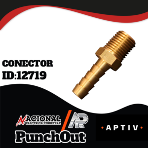 CONECTOR MILTON PIVOTE MACHO 602BK 3/8" 3/8" X 1/4"