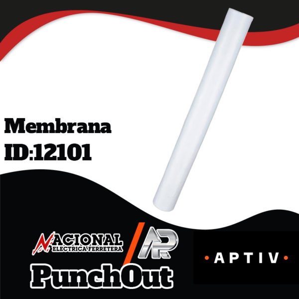 MEMBRANA DE REFUERZO HIDRO COAT BLANCO DE 1.15 X 95 MTS. MOD. 402001